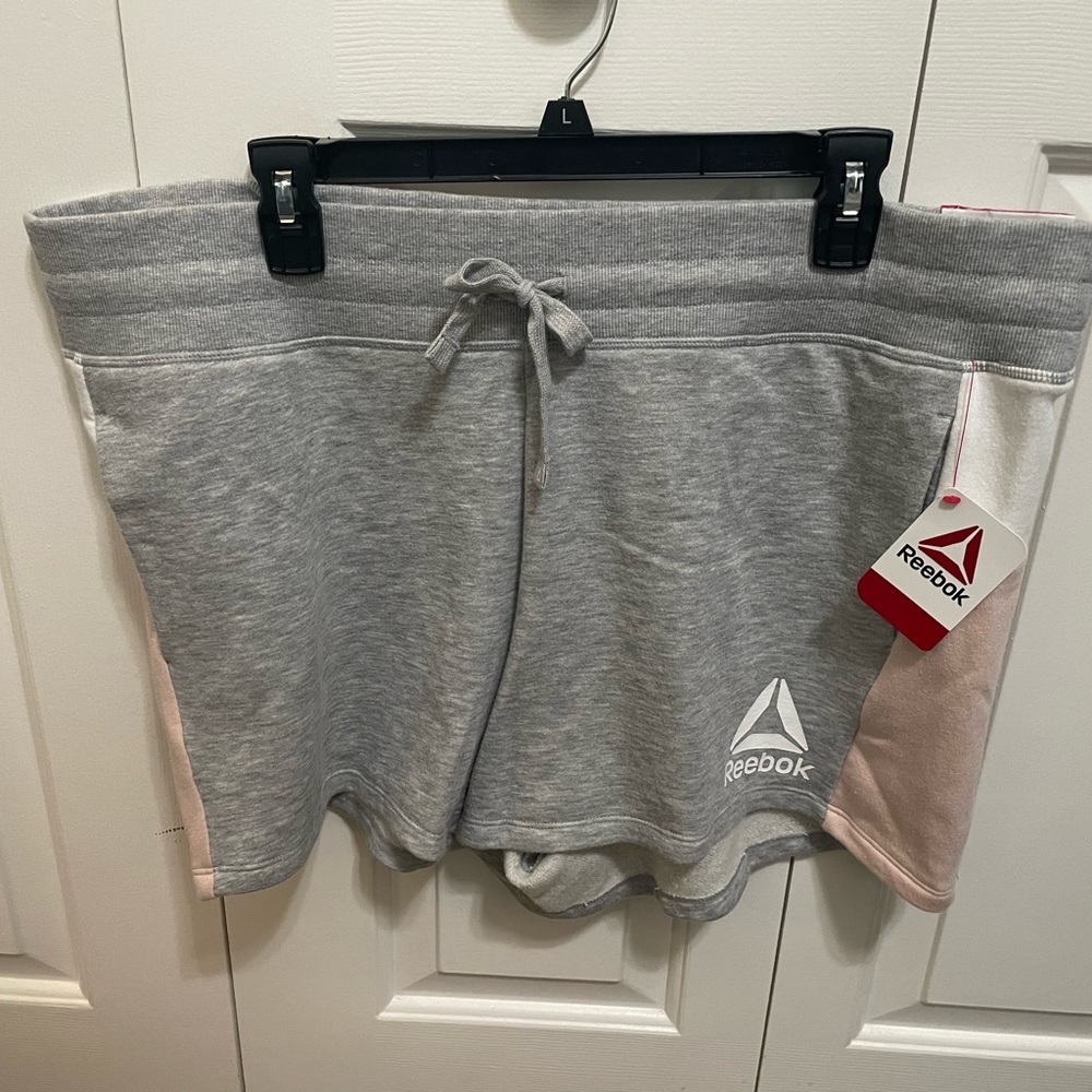 2 pairs of Reebok cotton plus size shorts